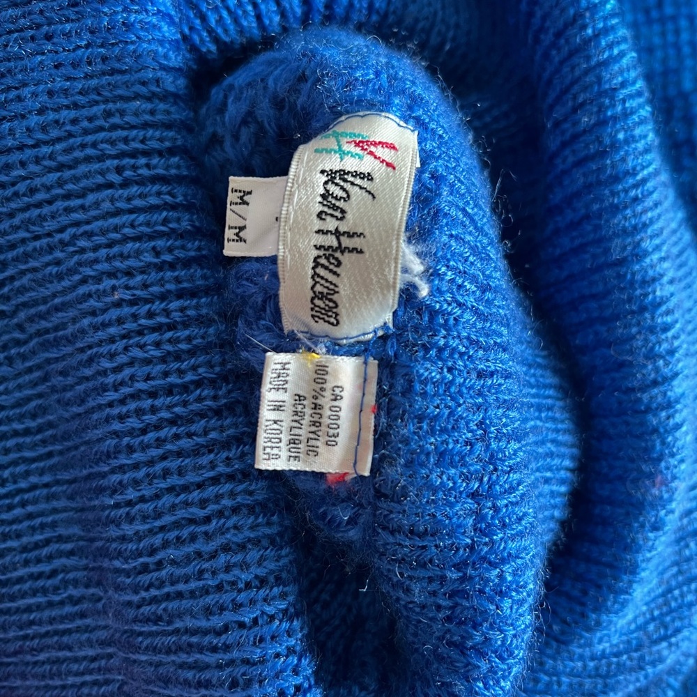 Blue van heuson knit Sweater